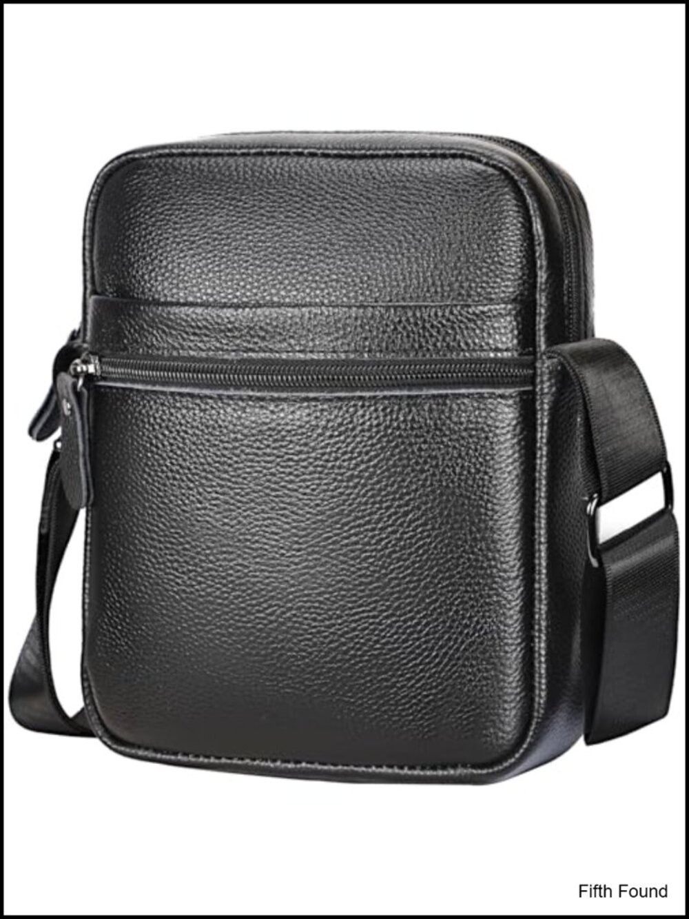 Genuine Leather Men's Crossbody Shoulder Bag Small Messenger Satchel